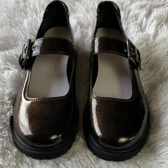 Zodiac Raya Buckle  Brown Mary Jane Flat - Picture 10 of 16